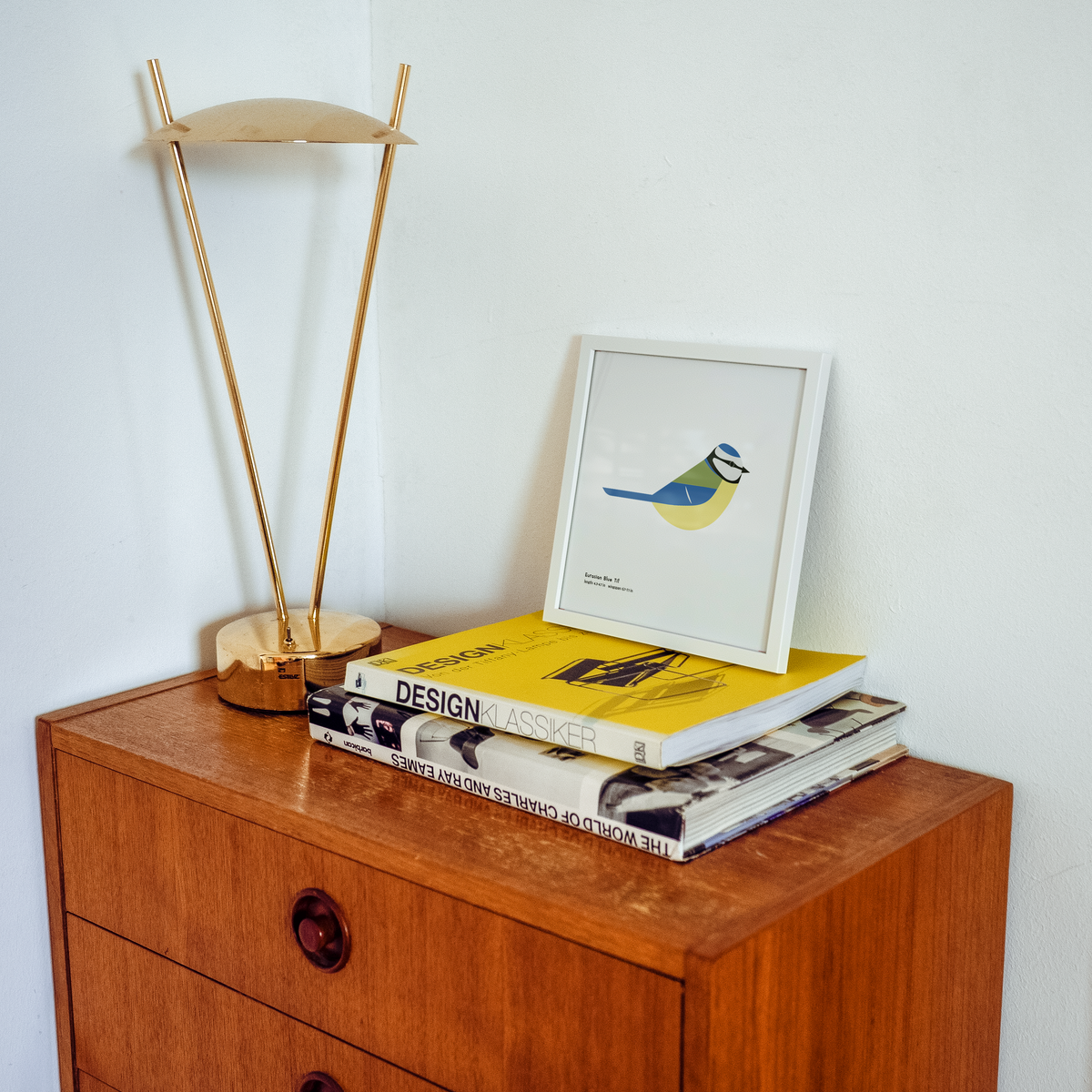 Eurasian Blue Tit Art Print