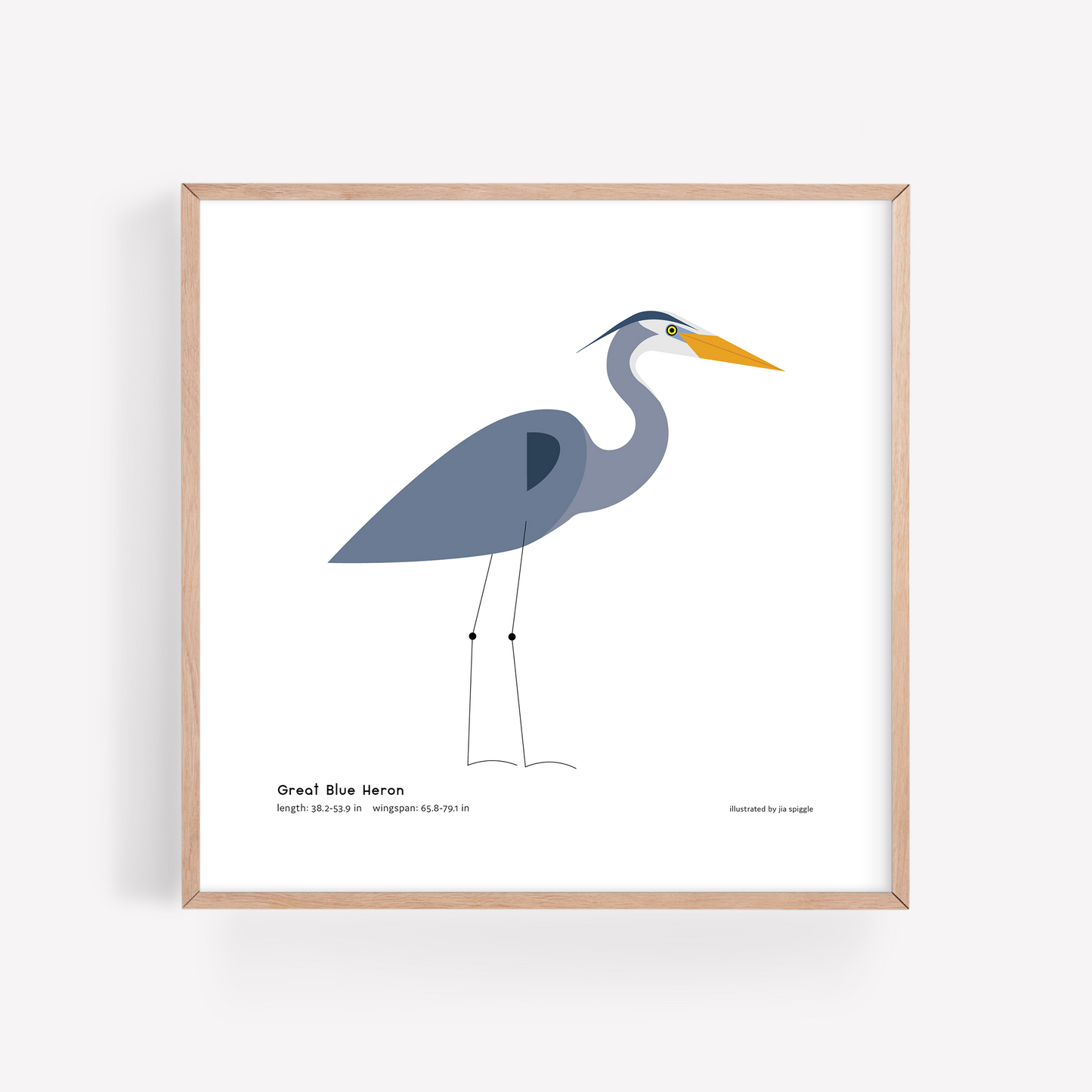 Great Blue Heron Art Print