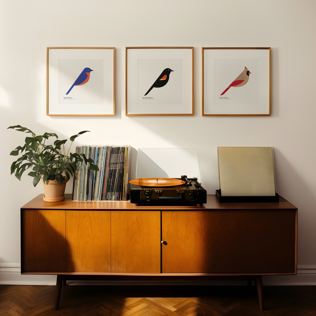 Red-winged Blackbird Art Print