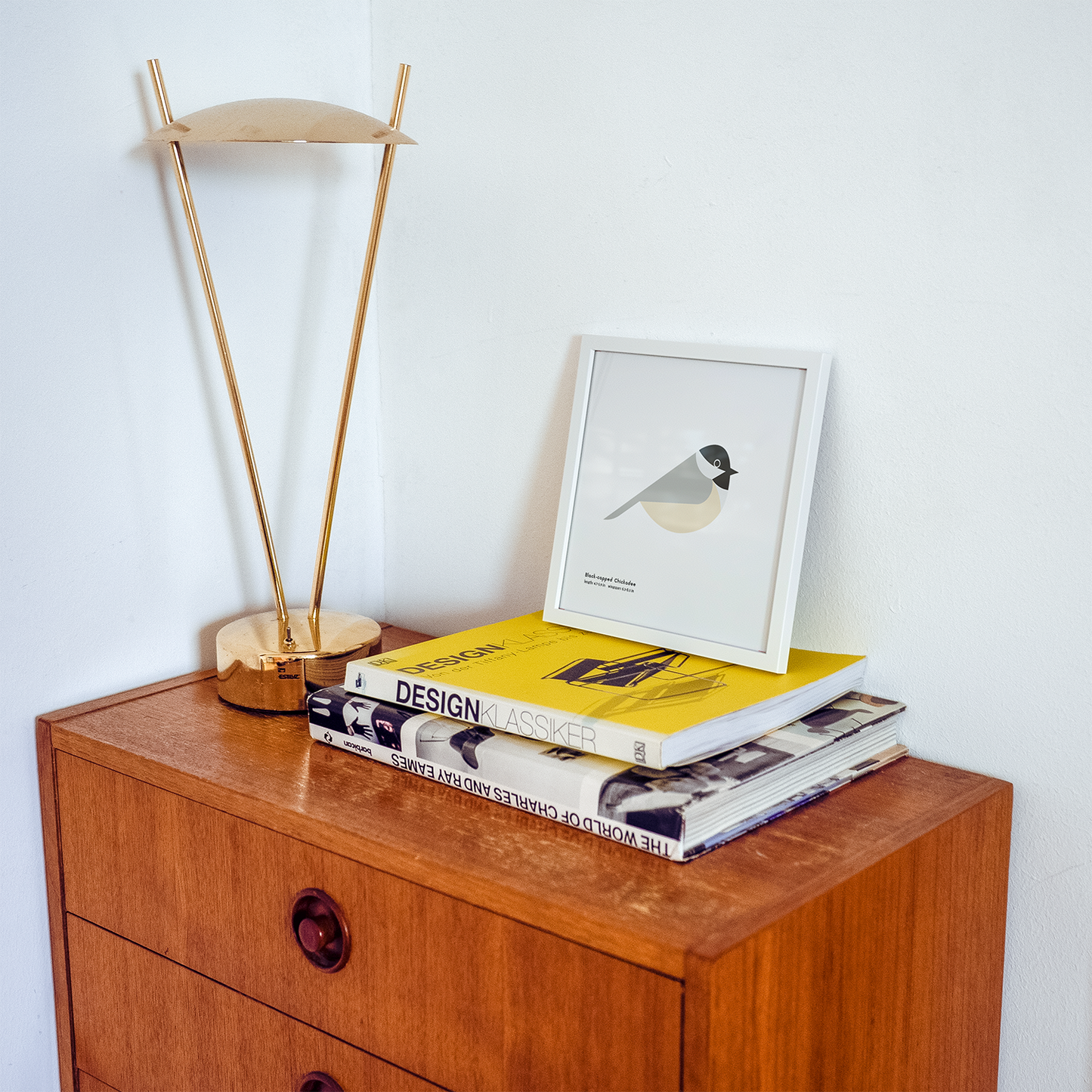 Black-capped Chickadee Art Print