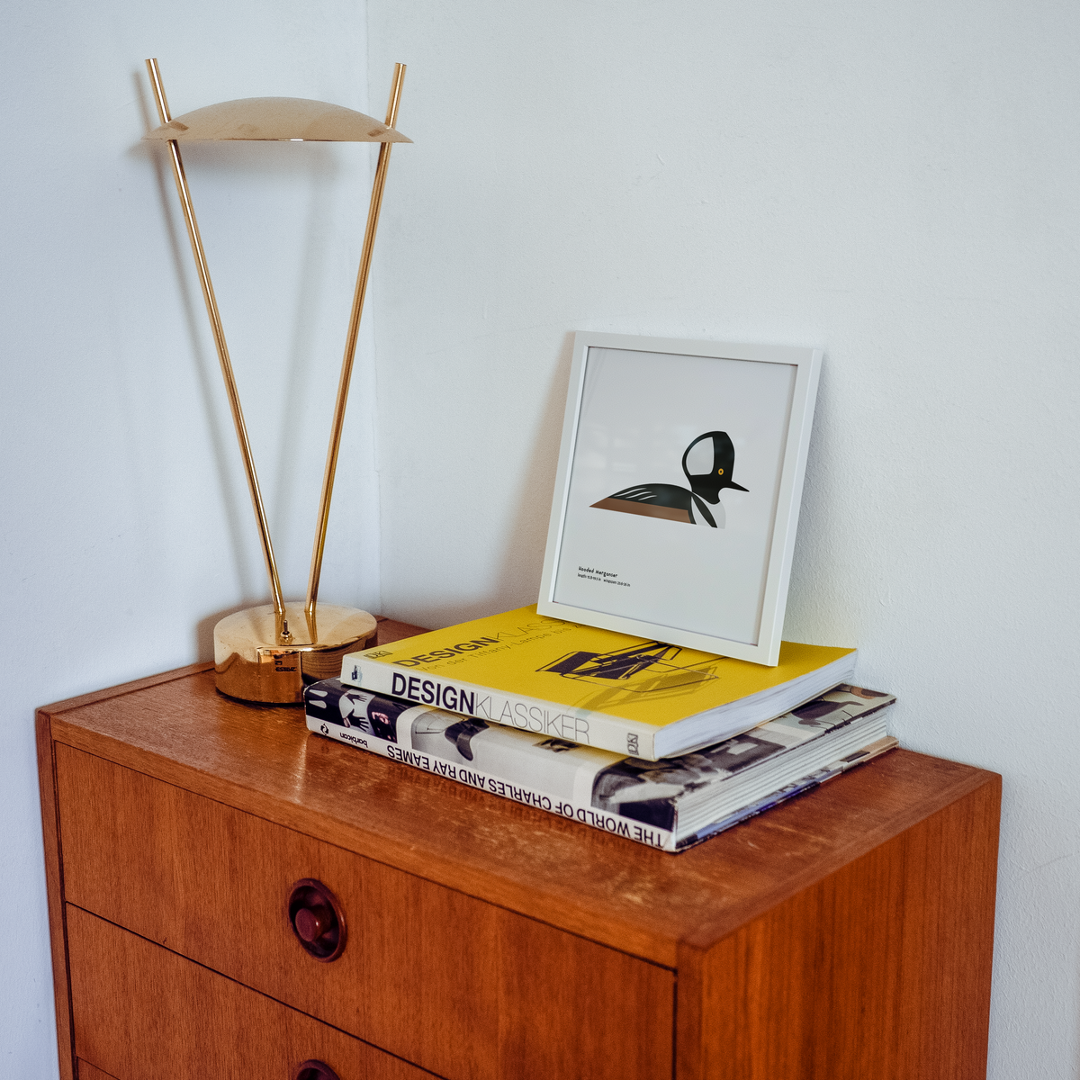 Hooded Merganser Art Print