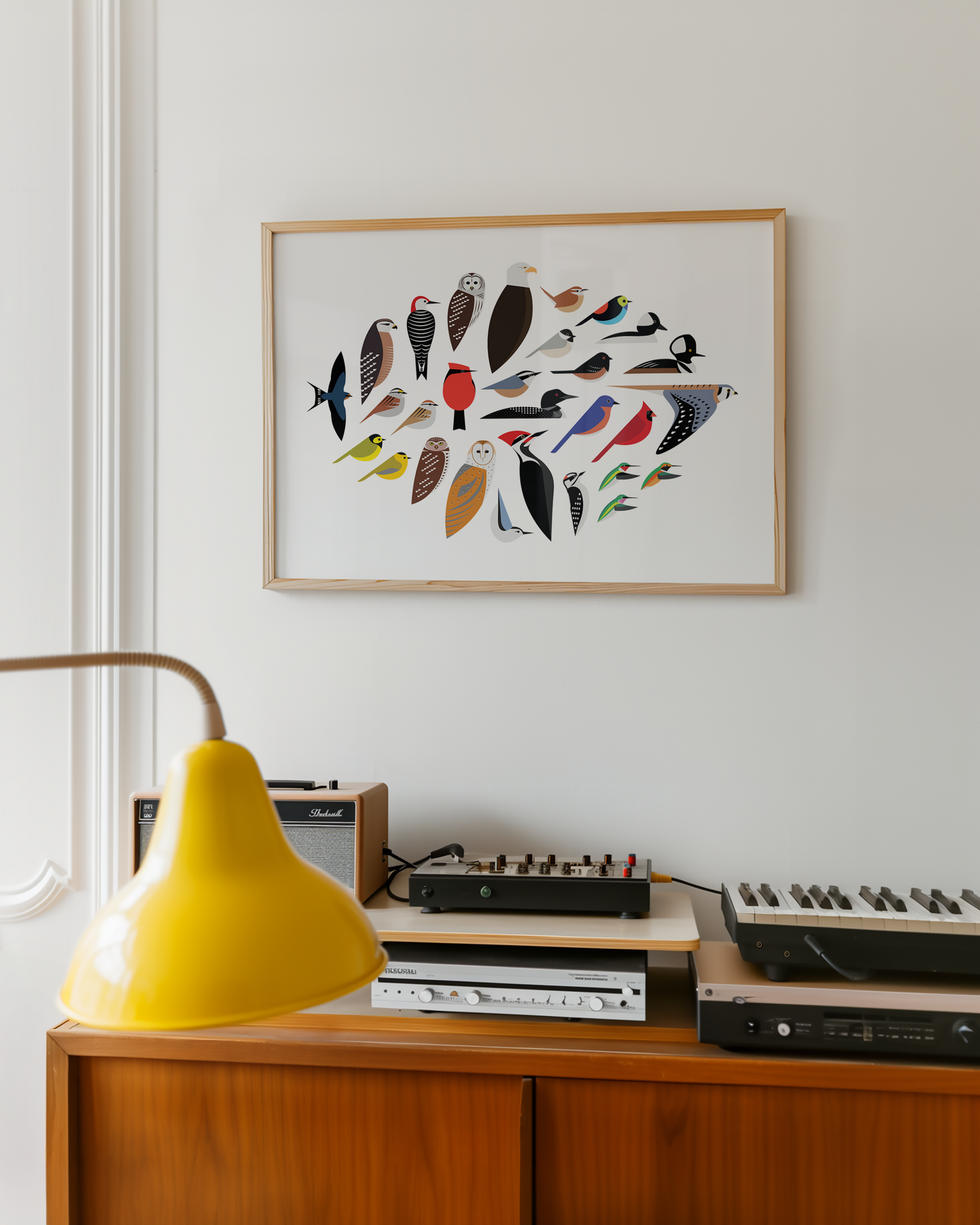 Flock Art Print