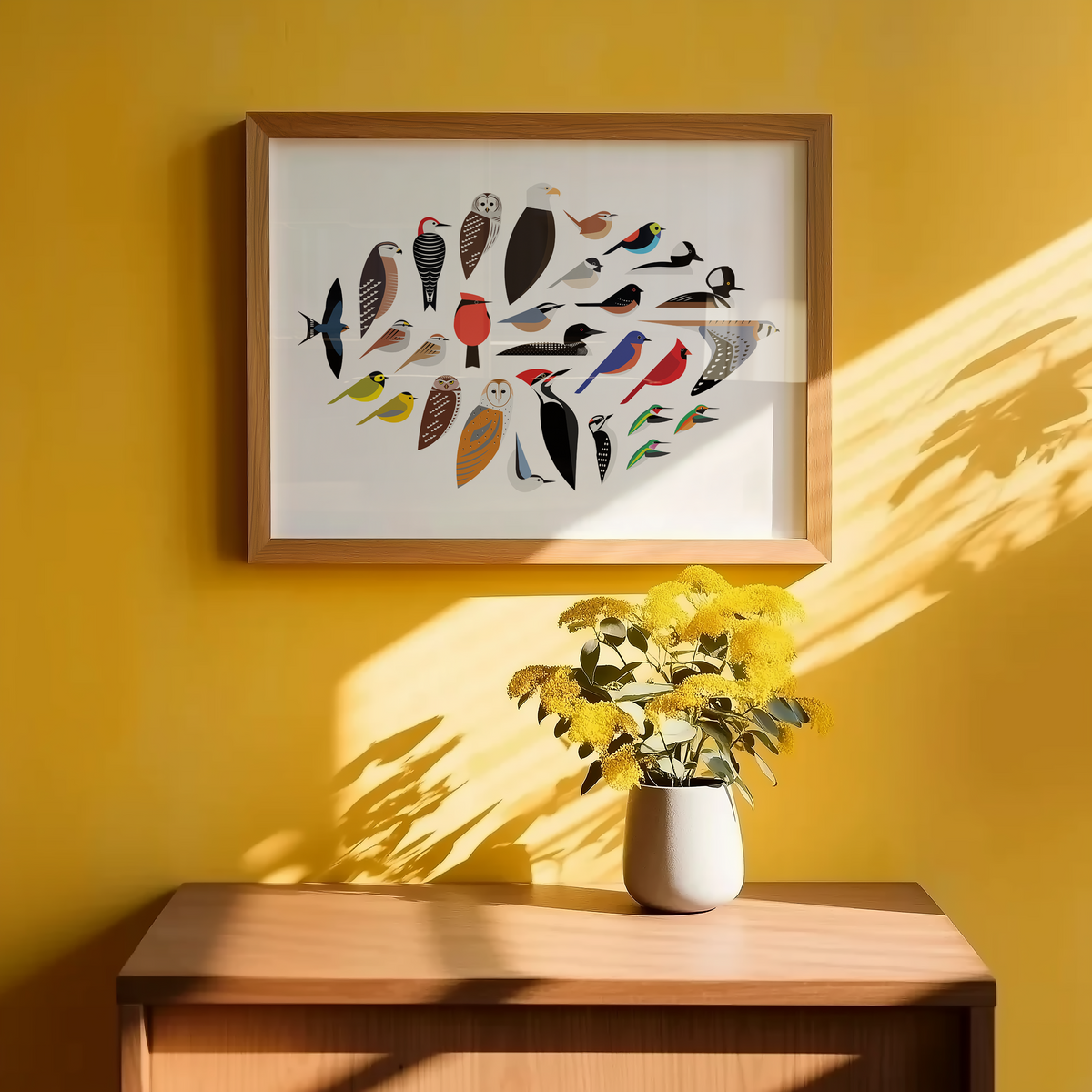 Flock Art Print