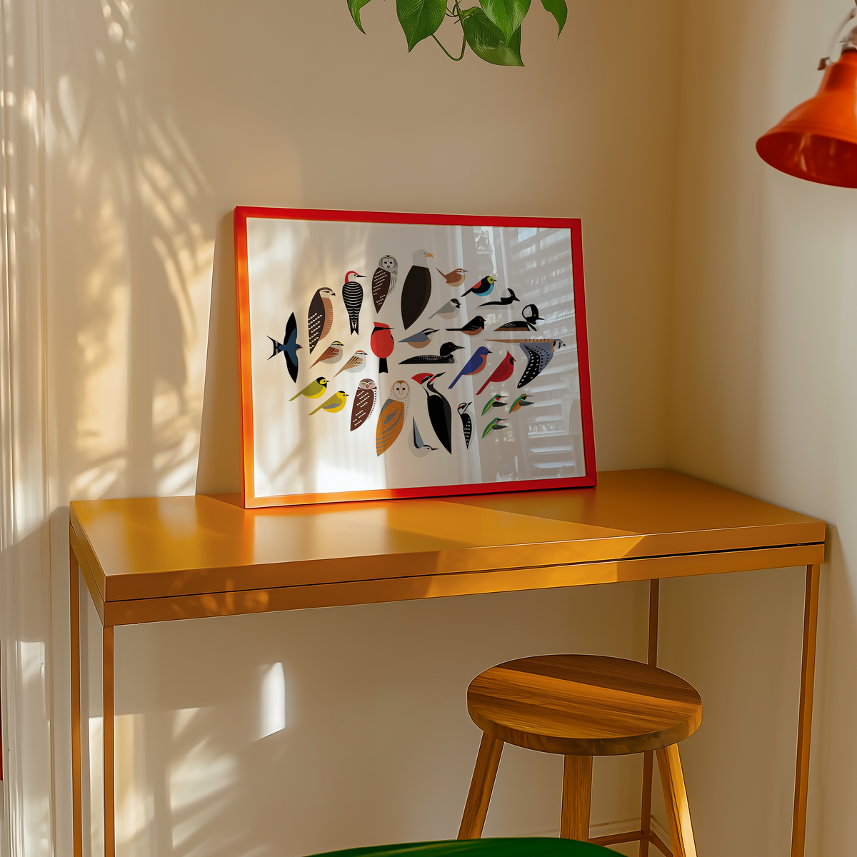 Flock Art Print