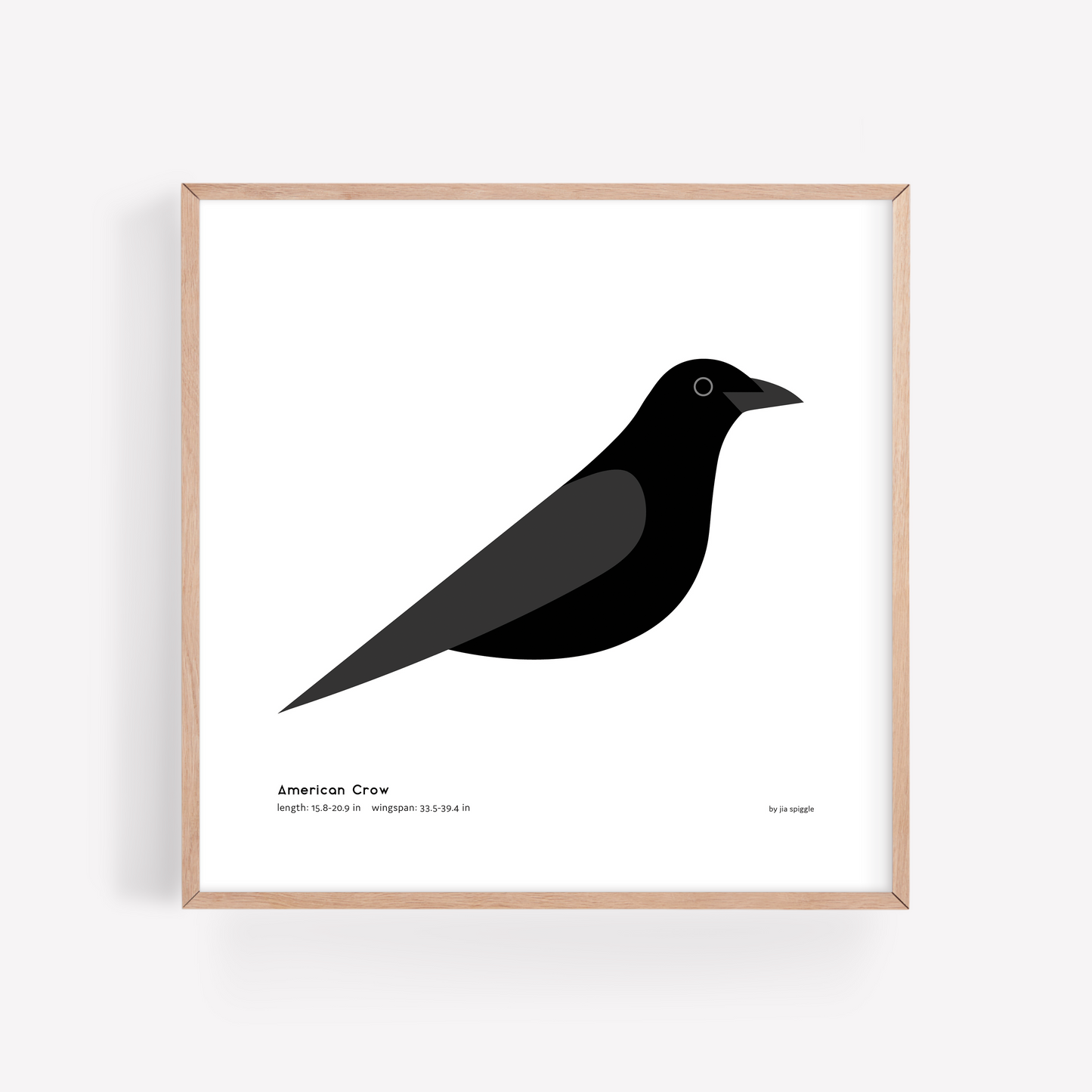 American Crow Art Print