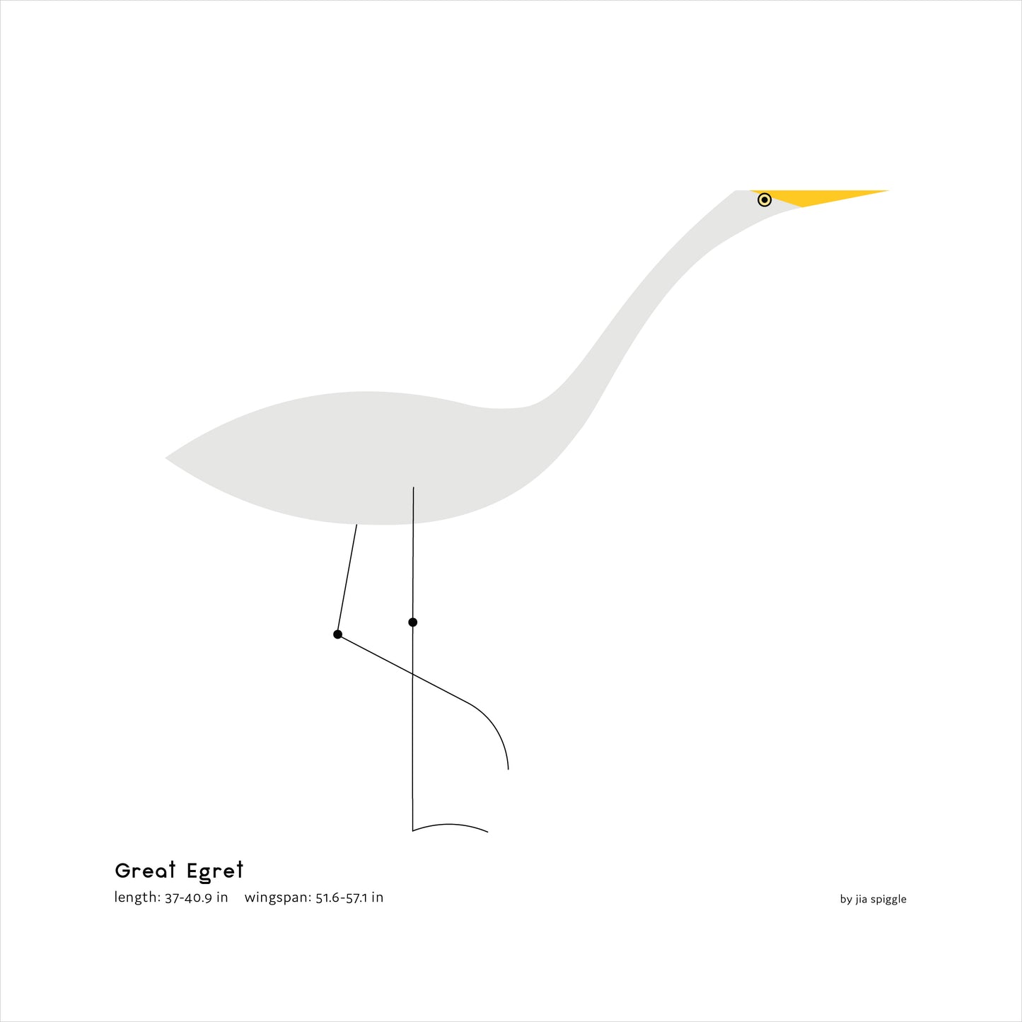 Great Egret Art Print