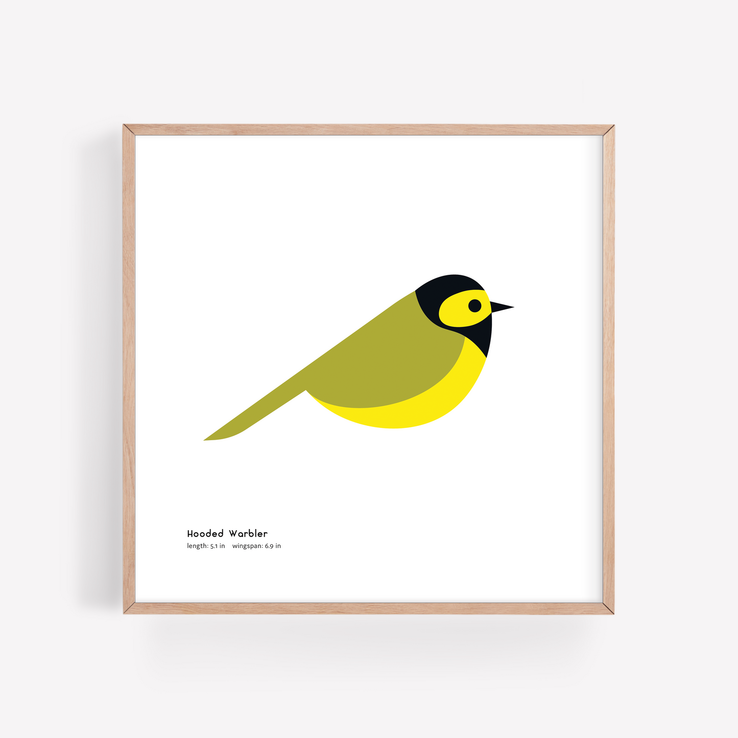 Hooded Warbler Art Print