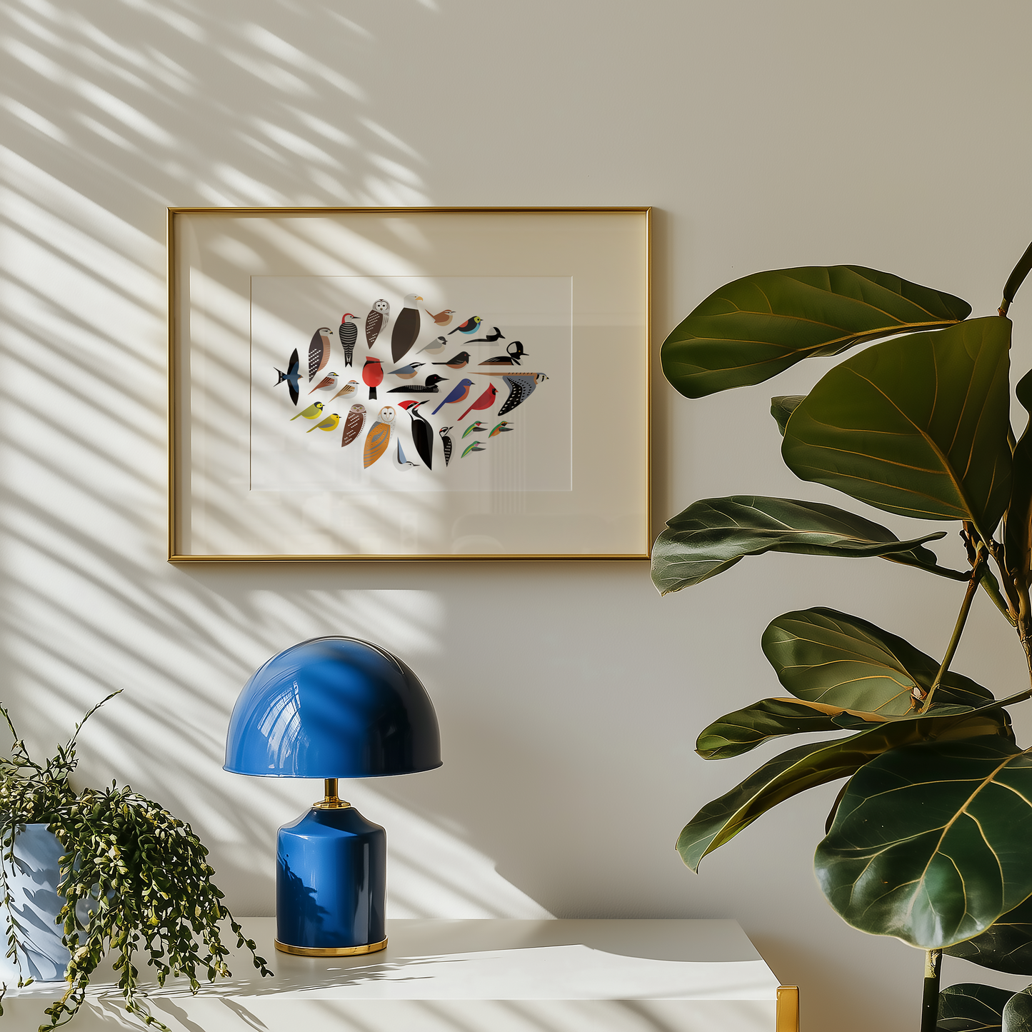 Flock Art Print