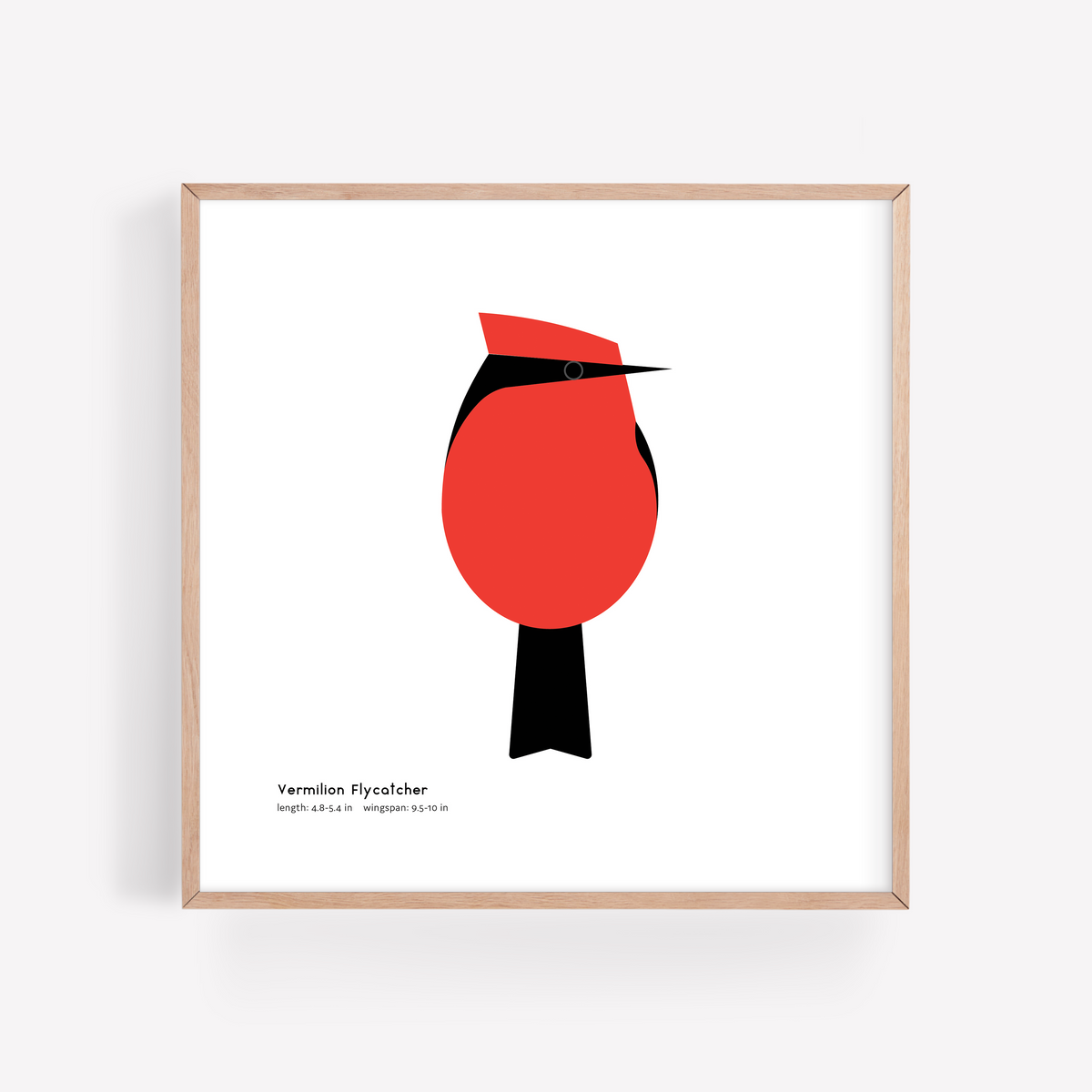 Vermilion Flycatcher Art Print