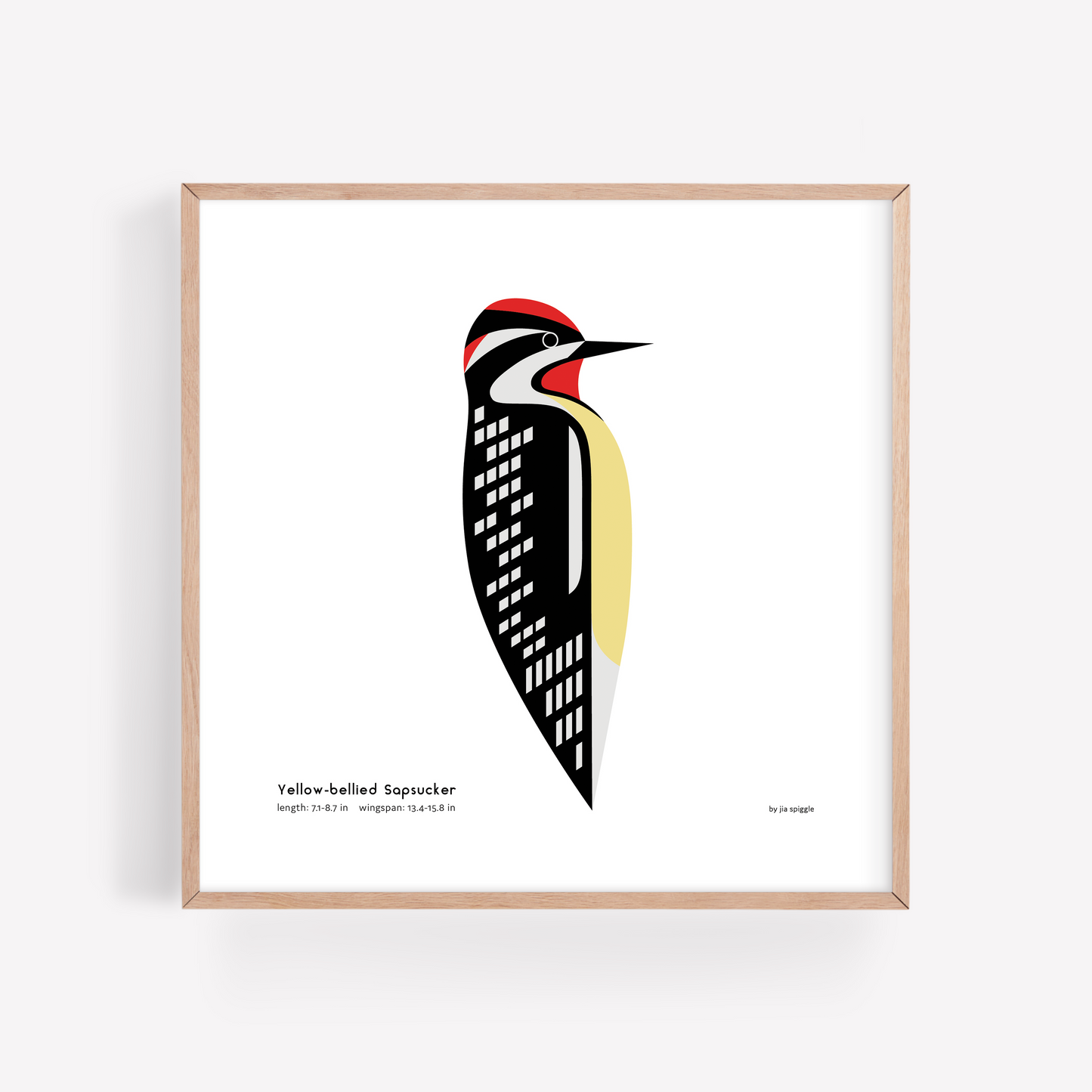 Yellow-bellied Sapsucker Art Print